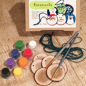 Ornament Craft Kit Includes Everything You Need To Create Hand Painted Ornaments A Great Kids Craft Kit Or Adult Craft Kit image 9