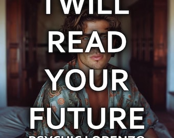 Same Day Future Psychic Reading: Detailed Accurate Psychic Medium Lorenzo, Clairvoyant Divination Future Prediction Tarot Card Fast Reader