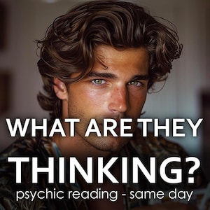 Am selben Tag Genaue Gedanken Psychic Reading: Was sie denken Psychic Medium Lace, Lesen Sie Ihre Geist Hellseher Tarot Wahrsagung Geheimnis