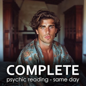 Volledige paranormale lezing op dezelfde dag: gedetailleerd volledig nauwkeurig paranormaal begaafd medium Lorenzo, helderziende waarzeggerij Future Predict Tarotkaart snel lezen