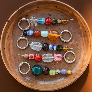Handmade Beaded Keychain – Unique Styles, Colors, and Sizes