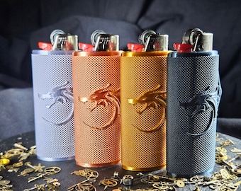 Drachen Samurai Feuerzeug - Serie enkindler original
