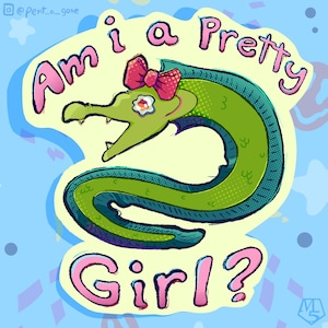 Pretty Eel Sticker