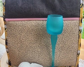 Project bag embroidery medium