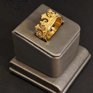Yoursfs Lion Head Ring For Men - Gold Punk Style Biker Gothic Jewelry - View #12