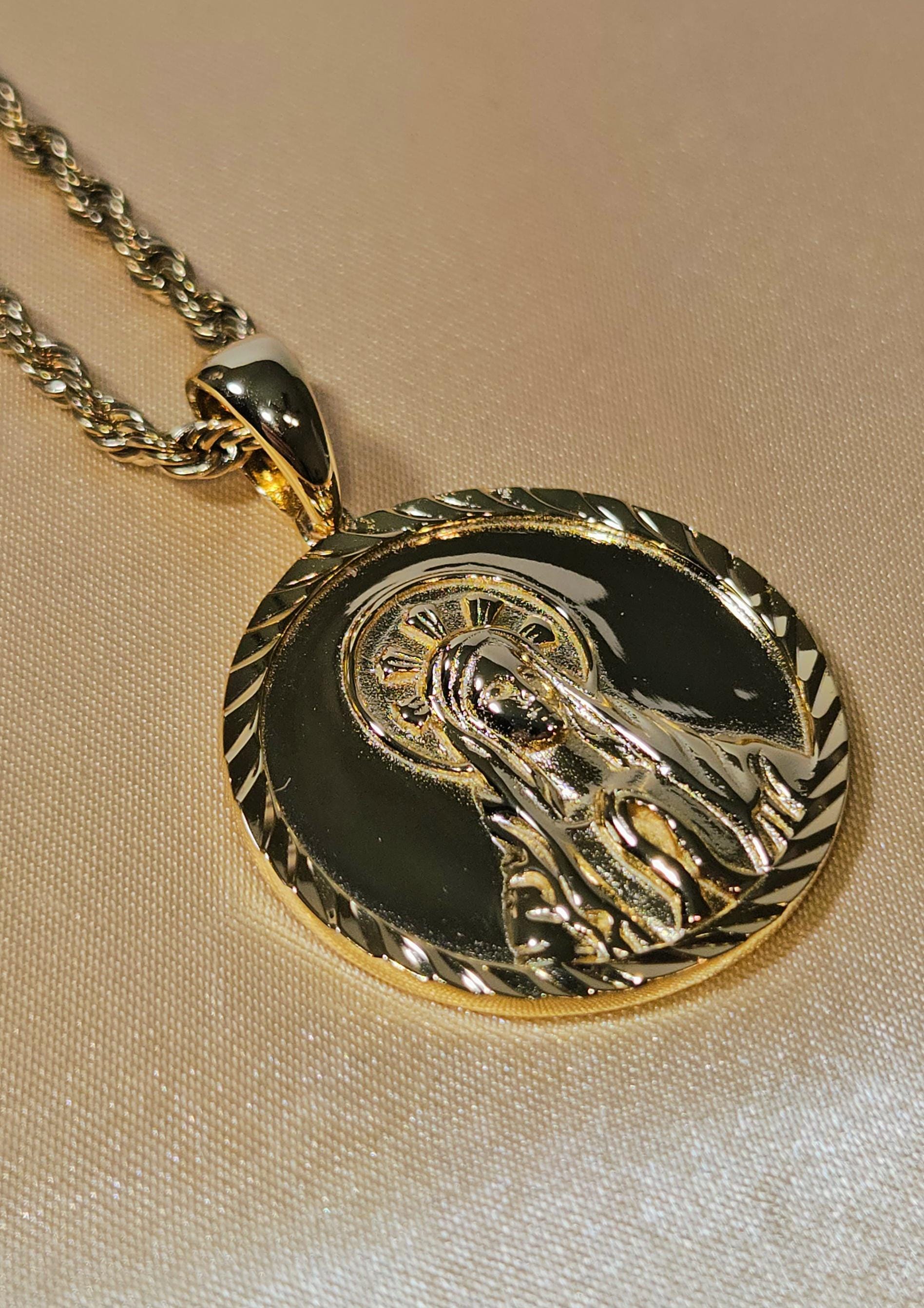 Lady of loreto medal - Etsy 日本