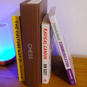 3D-geprint magnetisch schaakboekspel | Reisbordspel, compacte opslag