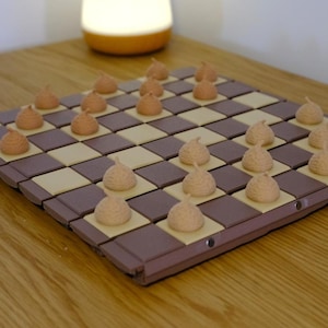 3D Printed Mushroom Chess Set | Unique Travel Game image 5