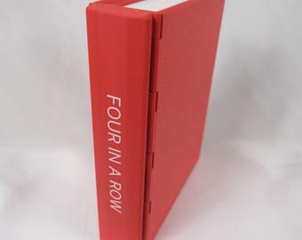 Gra książkowa „Cztery w rzędzie” drukowana w 3D | Podróże „Połącz cztery”