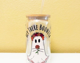 Halloween ACRYLIC tumbler cup reusable holiday gift