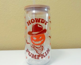 Halloween ACRYLIC tumbler cup reusable holiday gift