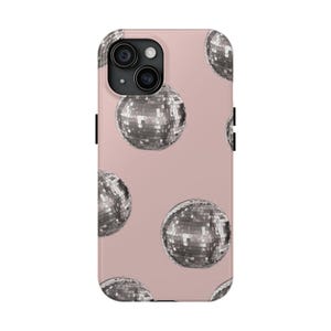 Pink Disco Ball iPhone & Galaxy Phone Case
