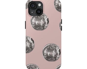 Handyhülle in Pink Disco Ball