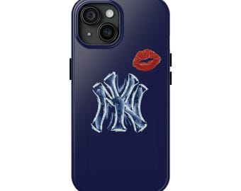 NY Sketch Red Lips iPhone-Hülle