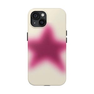 Fuchsia Aura Star Phone Case
