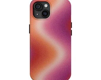Coole Aura-Handyhülle, Zickzack-Design