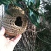 Immediate Download - PDF Crochet Pattern for Hemp Birdhouse For Your Feathered Friend