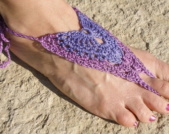 Immediate Download - PDF Crochet Pattern - The Original Barefoot Sandals from 2009