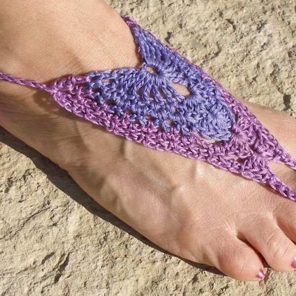 Immediate Download - PDF Crochet Pattern - The Original Barefoot Sandals from 2009
