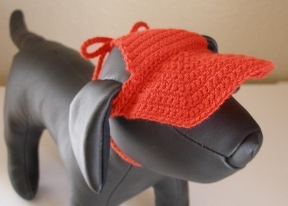 Digital Download - PDF Crochet Pattern - Little Red Doggie Ball Cap