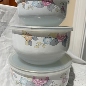 Pfaltzgraff Wyndham Enamel Mixing Bowl Set