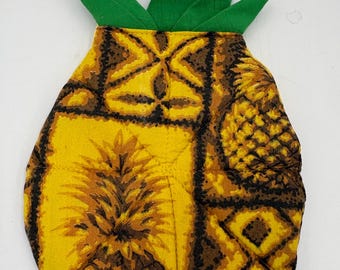 Agarradera vintage con forma de piña