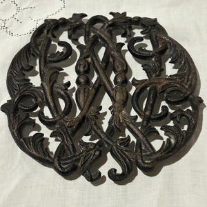 Cast Iron 1950s Trivet