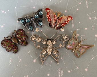 Butterfly Brooches