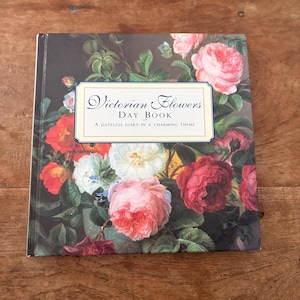Victorian Flowers Day Book Dateless Diary Calendar