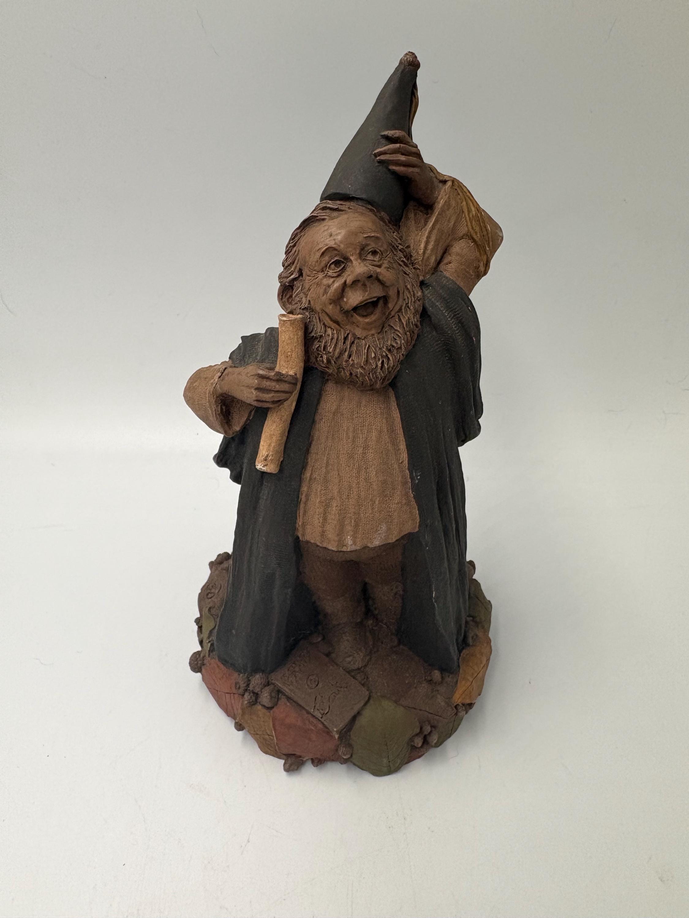 Tom Clark Grad Gnome Figurine 9”h - Etsy