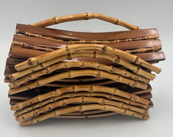 Juego de 8 cestas para toallas de bambú Oshibori