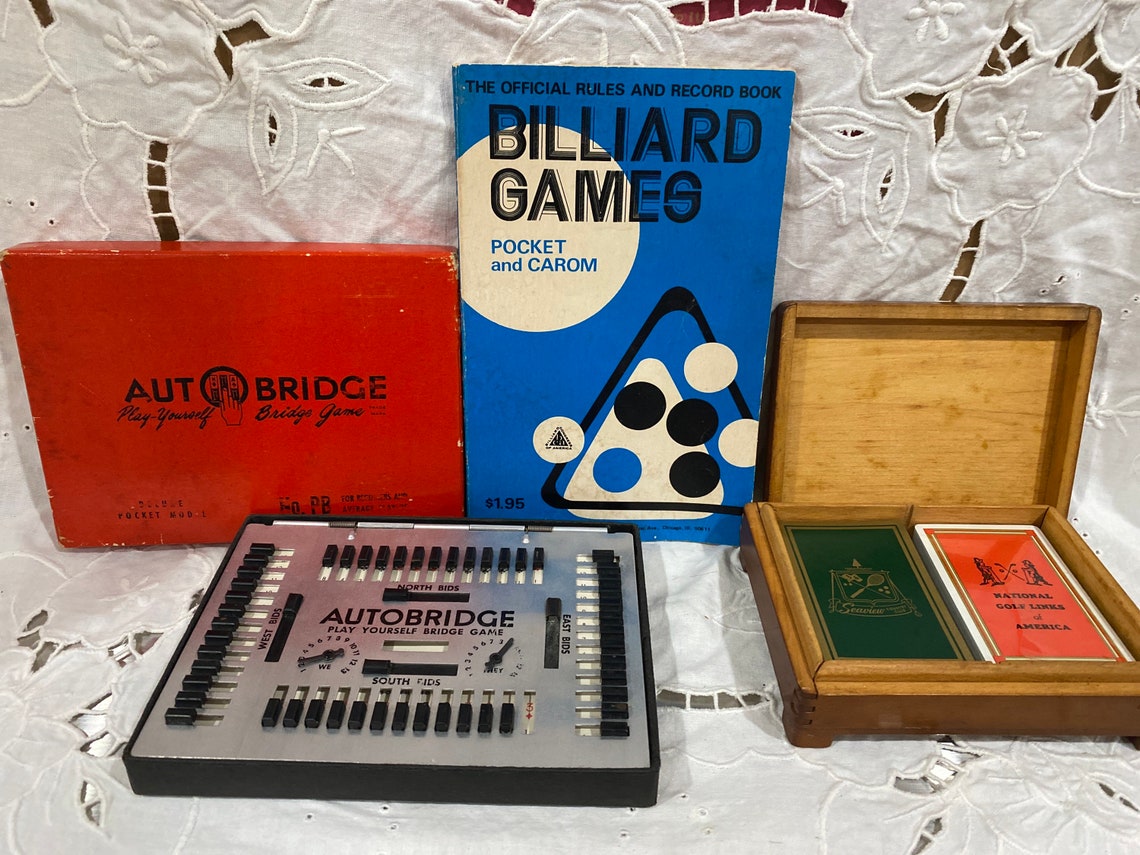 Vintage Games Collection Etsy