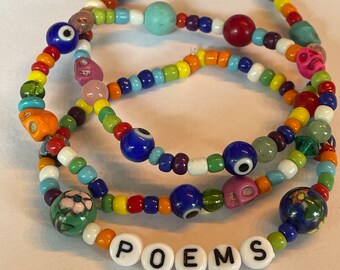 Colorful Affirmation Bracelets