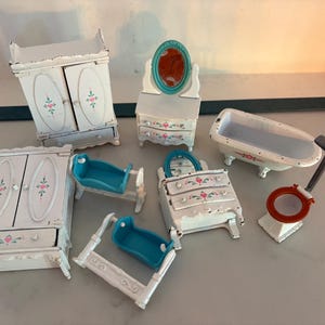 Mattel Diecast Doll House Furniture