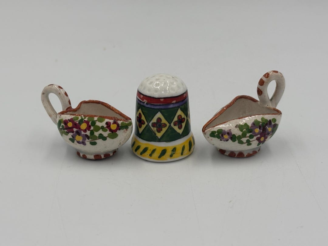 Hand Painted Ceramic Miniatures - Etsy