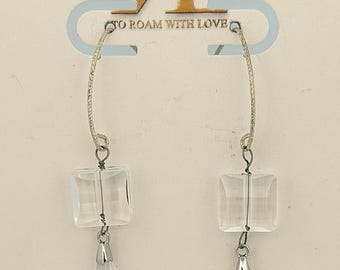 Limited Edition, Handmade, Swarovski Drop Earrings, Elegant Crystal Earrings for Wedding, Evening & Everyday
