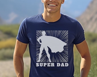 Super Papa Shirt, bester Papa aller Zeiten, Vatertagsgeschenk, Superheld Vater, Superheld Papa Shirt, Geschenk für Papa, cooler Papa Shirt, lustiges Papa Shirt