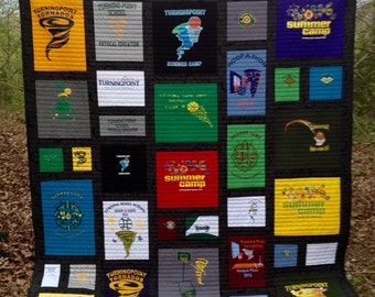 college dorm quilt, memory quilt, t-shirt quilt, nap quilt, lap quilt, dorm quilt, twin quilt, twinXL quilt...CUSTOM QUILT...free shipping