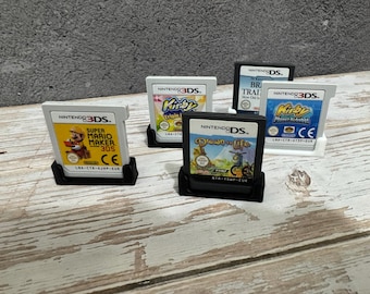 Individual 3DS DS Game Card Cartridge Display Holder Stand
