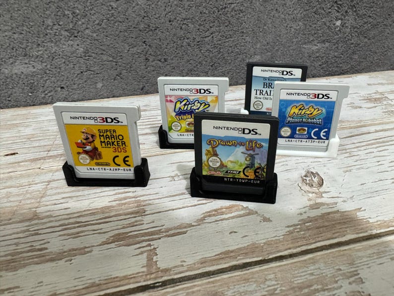 Individuellt stativ för spelkortshållare till 3DS DS bild 1