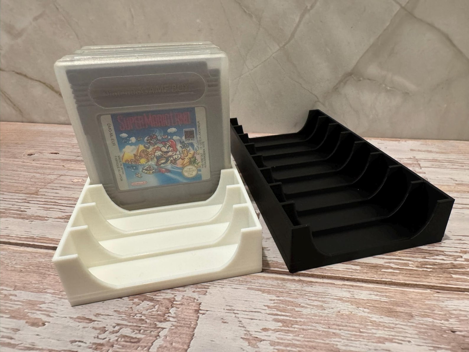 Nintendo Game Boy Retro Cartridge Stand with Case – Game Display Holder