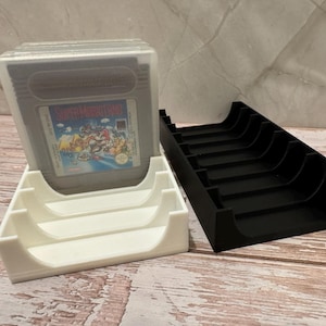 Nintendo Game Boy Retro Cartridge Stand with Case – Game Display Holder