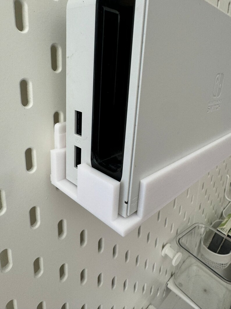 Switch OLED dockningsskärmhållare för Ikea Skadis eller Uppspel Pegboard bild 6