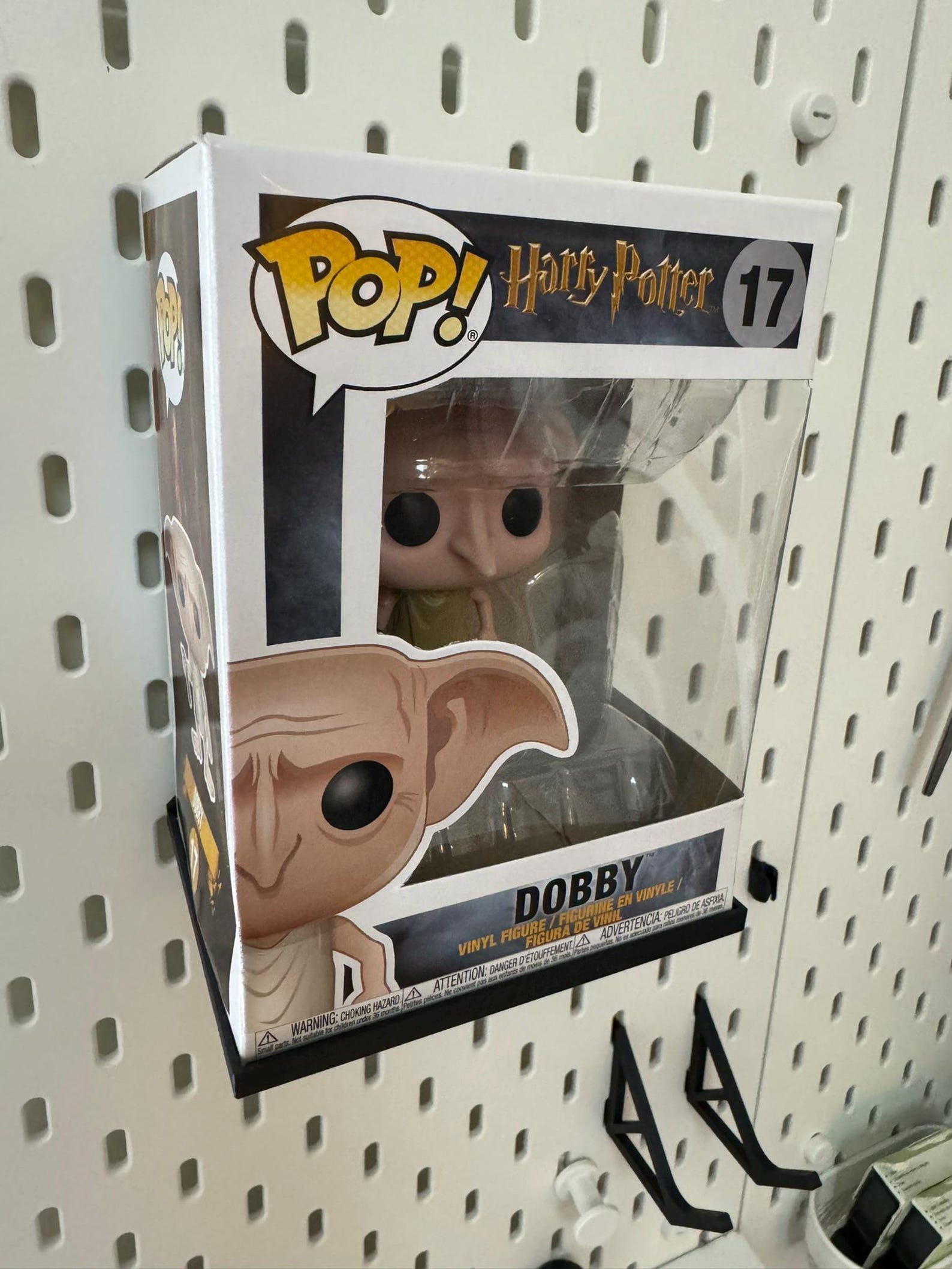 Funko Pop Display Stand Hook for Ikea Skadis / Uppspel Pegboard