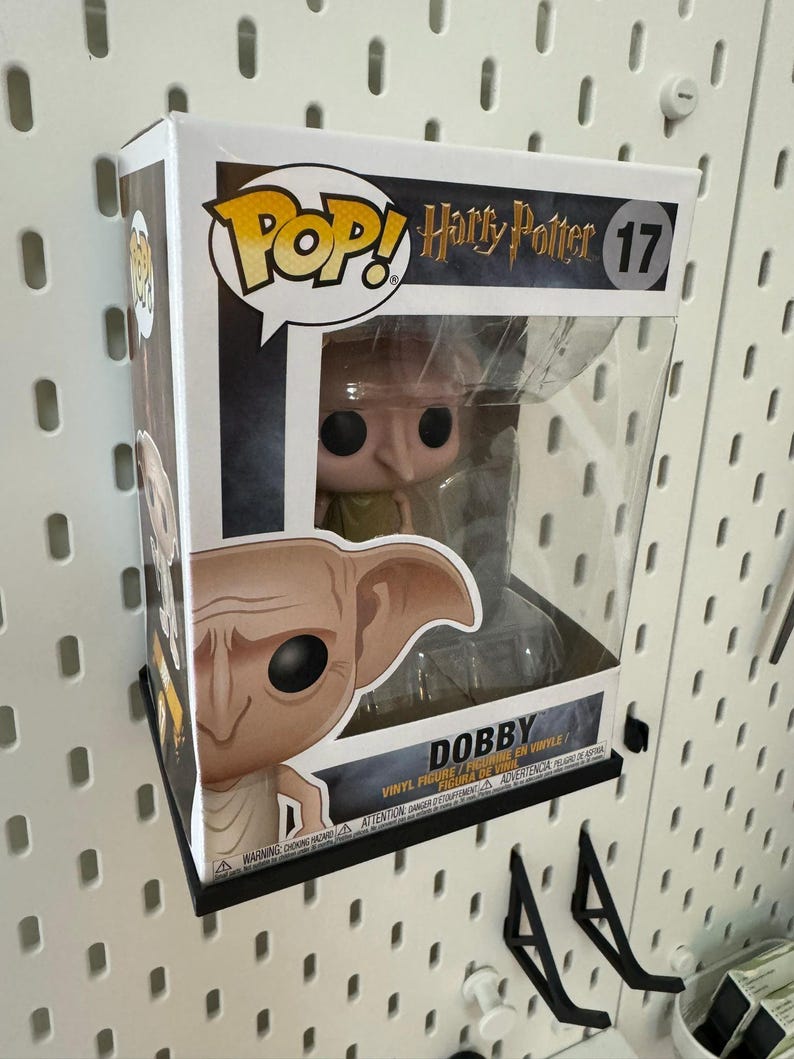 Funko Pop Display Stand Hook for Ikea Skadis / Uppspel Pegboard image 1