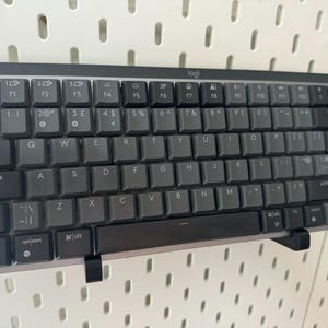 Tastatur Haken Halter Display Ständer für IKEA SKADIS / UPPSPEL Pegboard