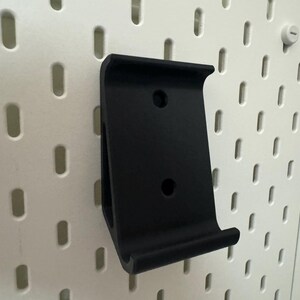 Switch lite display holder for ikea pegboard