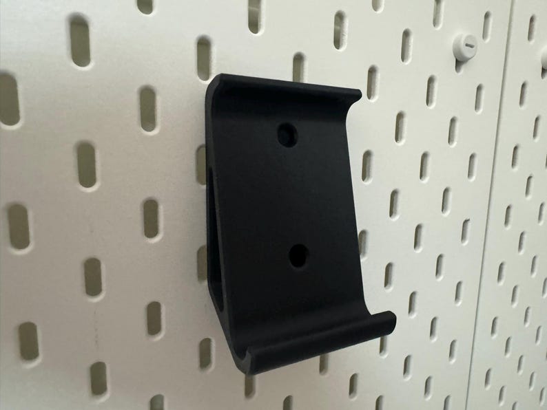 Switch lite display holder for ikea pegboard