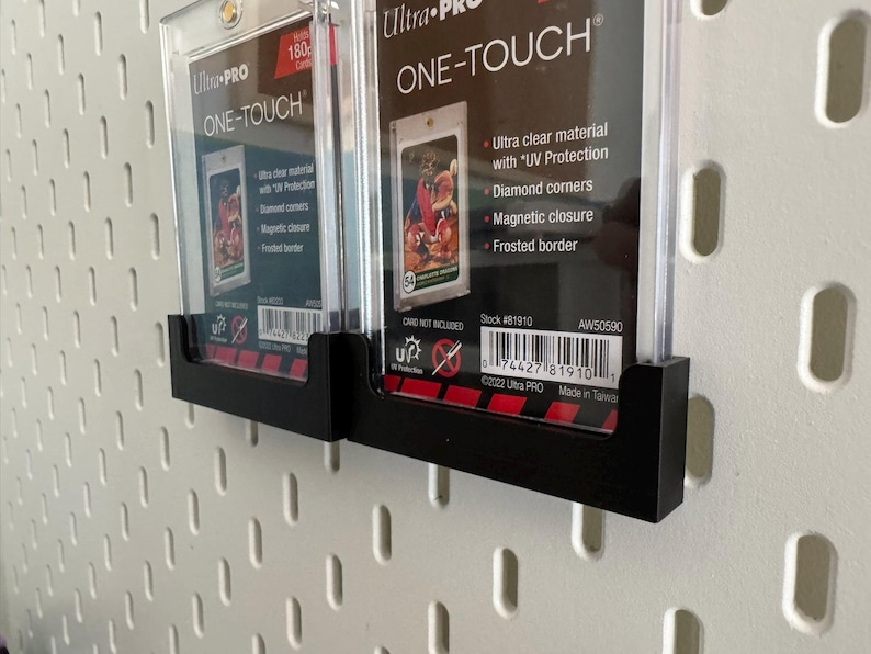 Magnetic Trading Card Holder Mount for IKEA SKÅDIS, Ultra Pro 55-180pt image 11