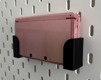 Nintendo 3DS Pegboard Holder | Console Stand for IKEA SKÅDIS / UPPSPEL (3DS Only)